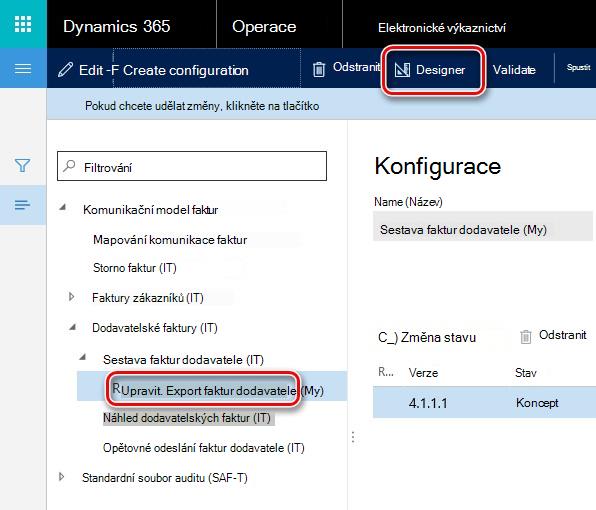 Tento obrázek ukazuje, jak stáhnout a nastavit konfigurace GER.