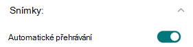 Automaticky přehrát