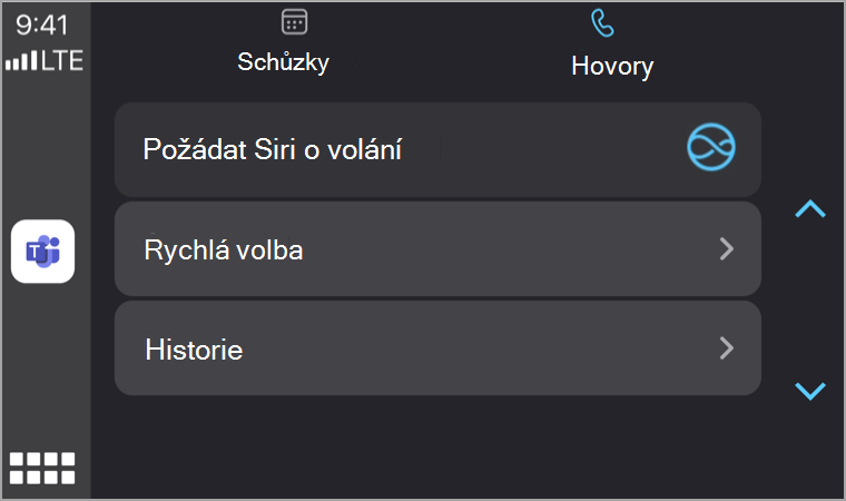 Požádat Siri o přehrání CarPlay