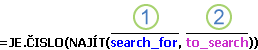 Formula to check for text