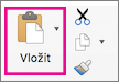 On the Home tab, select Paste