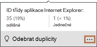 Automaticky otevírané okno distribučního grafu