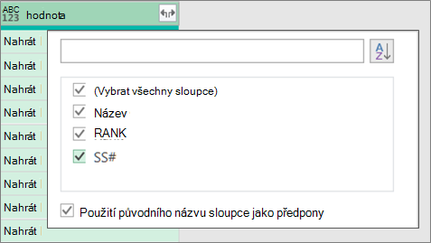 Rozbalení záznamu JSON