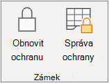 Obnovení zámku listu