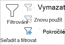 Filtr Upřesnit
