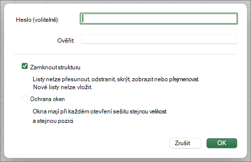 Ochrana struktury a Windows MacOS
