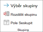 Vzhled pásu karet aplikace Excel