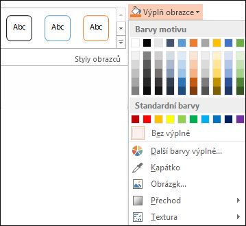 Příkaz Výplň obrazce