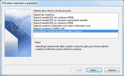 Průvodce importem a exportem