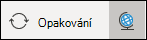 Změna opakování a zobrazení časových pásem