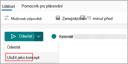Outlook Kalendář