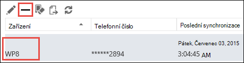 Remove phone from Outlook Web App
