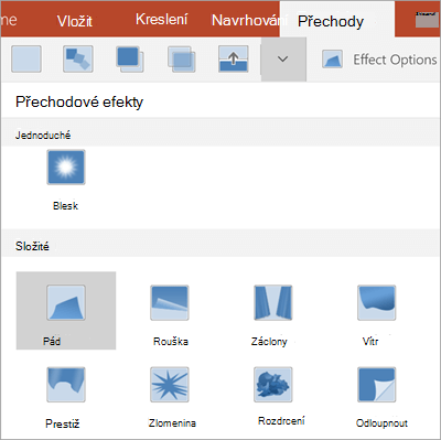 Přechodové efekty
