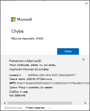 Chyba přihlášení k klasickému Outlooku 4usqa