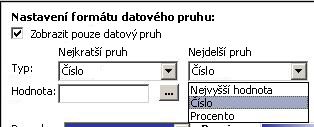 formatting settings for data bars