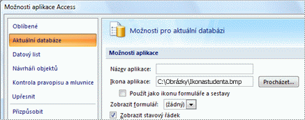 Přidávání vlastní ikony do aplikace