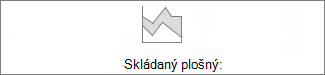 Skládaný plošný graf