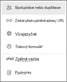 Nové uživatelské rozhraní pro spolupráci ve Forms