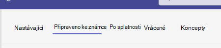připraven na známkování.