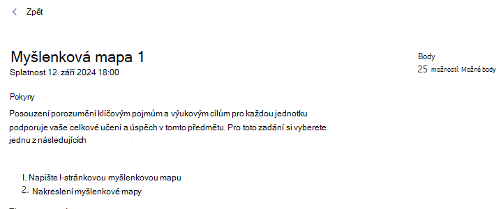 Snímek obrazovky s prací