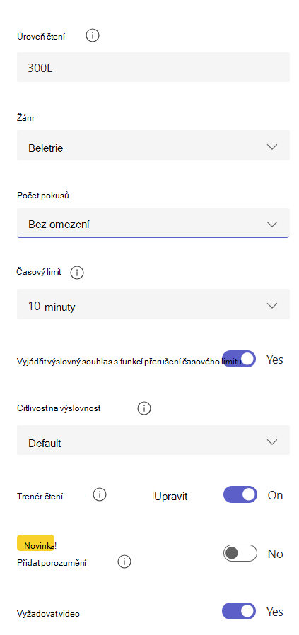 Pokrok ve čtení