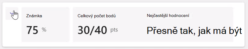 Snímek obrazovky se známkou.