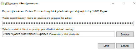 Exportovat klíč