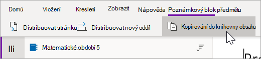 Vyberte Kopírovat do knihovny obsahu.