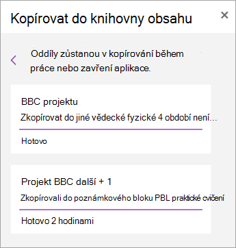 Zobrazení distribuovaných oddílů