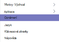 Oznámení