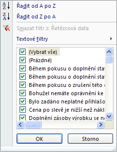 Automatický filtr