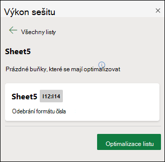 Výkon buněk