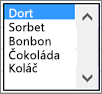 Sample list box