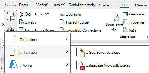 Import dat z Accessu