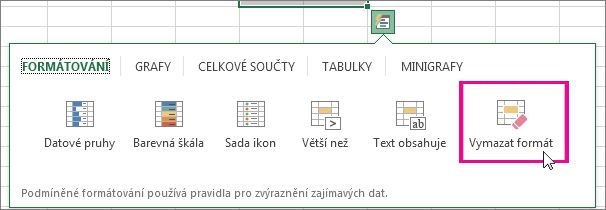 Možnost Vymazat