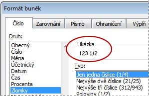 Sample box selected in Format Cells dialog box