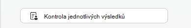 Kontrola jednotlivých výsledků