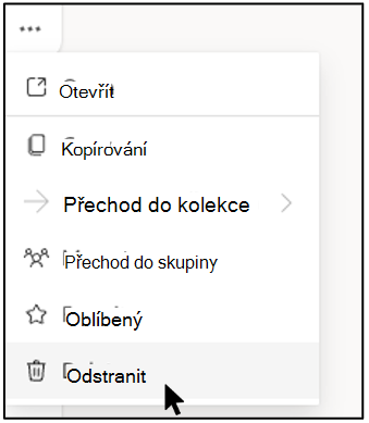 Odstranění formuláře 2.1