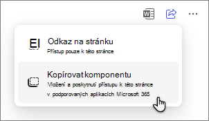 Copylot Pages sdílí možnost stránky součásti kopírování.