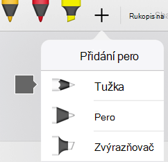 V galerii per v Office pro iPad a iPhone je textura tužky