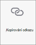 Tlačítko pro kopírování odkazu ve OneDrivu pro Android