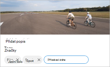 Úprava značek OneDrivu