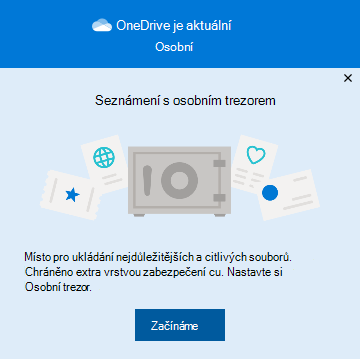 Začínáme s osobním trezorem