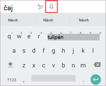 Klepnutí na mikrofon