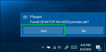 Potvrzení zařízení