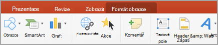 Klikněte na možnost Akce.