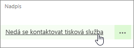 Klikněte na problém ve sloupci Název
