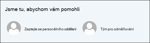 Náhled webové části People.