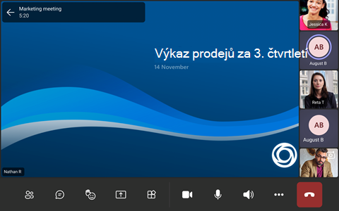Facebook Portal Sdílení obrazovky