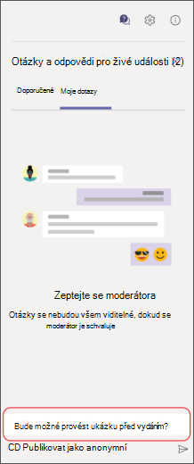 Soukromé otázky a odpovědi Položit otázku